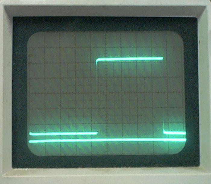 ParaZapper UZI produces 100 percent positive signal and True Square Wave. Click for larger image.